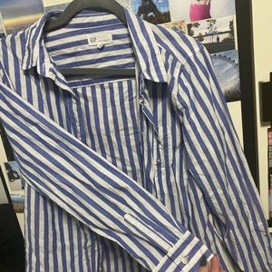Fitted Boyfriend Shirt Button Up